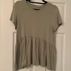 Olive green shirt